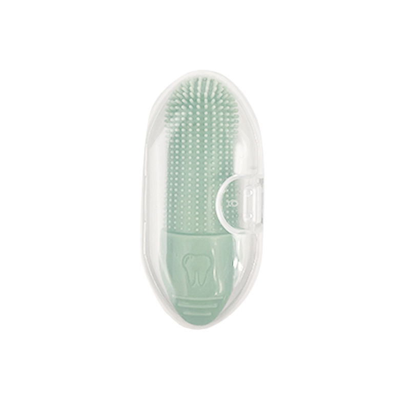 Silicone Pet Finger Toothbrush with Case — additional product view