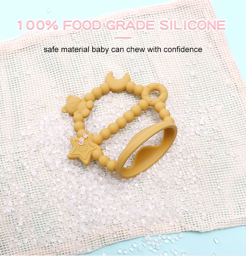 Silicone Wrist Teething Ring — additional product view