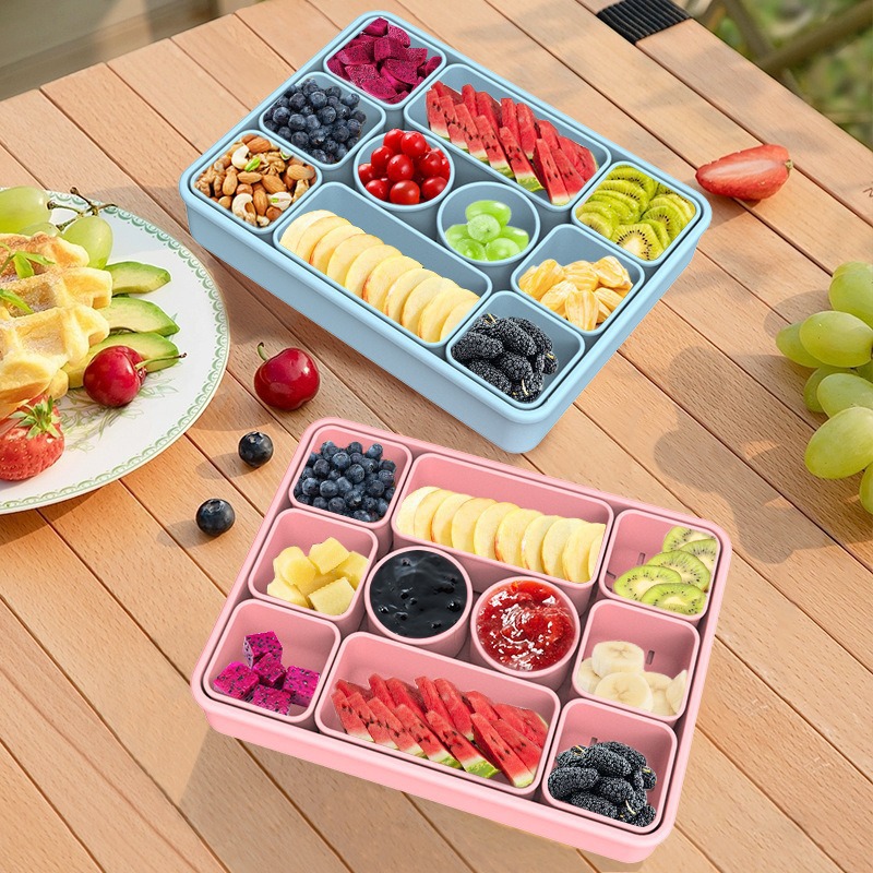 Silicone Divided Food Storage Container — additional product view