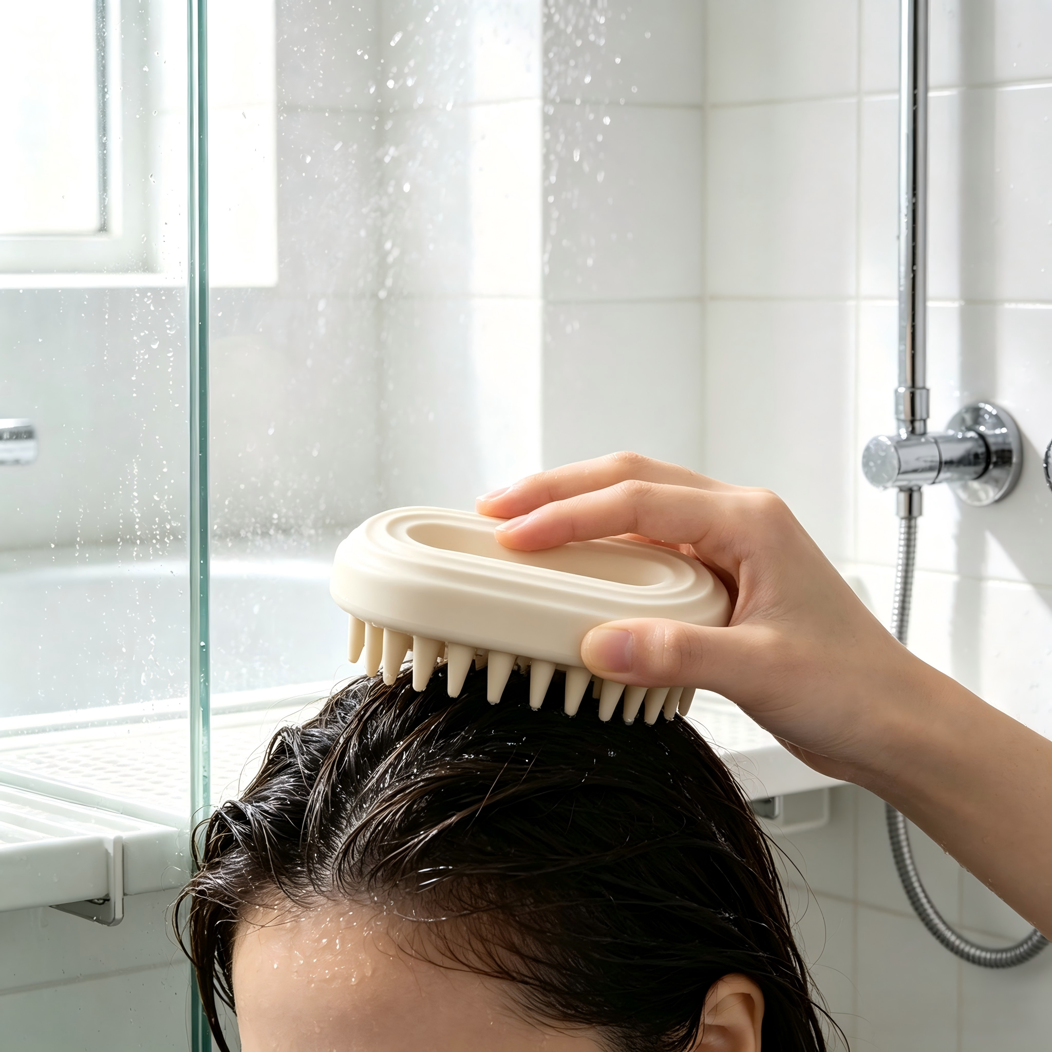 Double-Sided Silicone Body Brush — additional product view