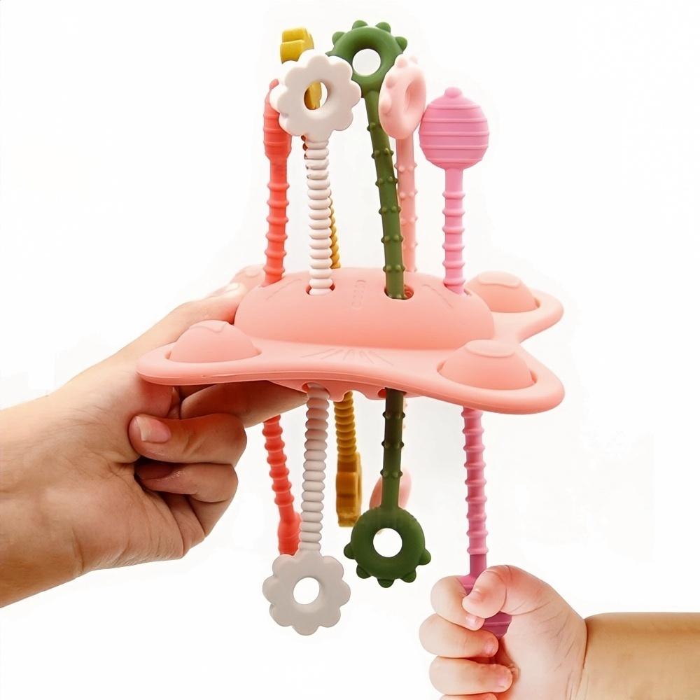 Silicone UFO Pull String Sensory Toy — additional product view
