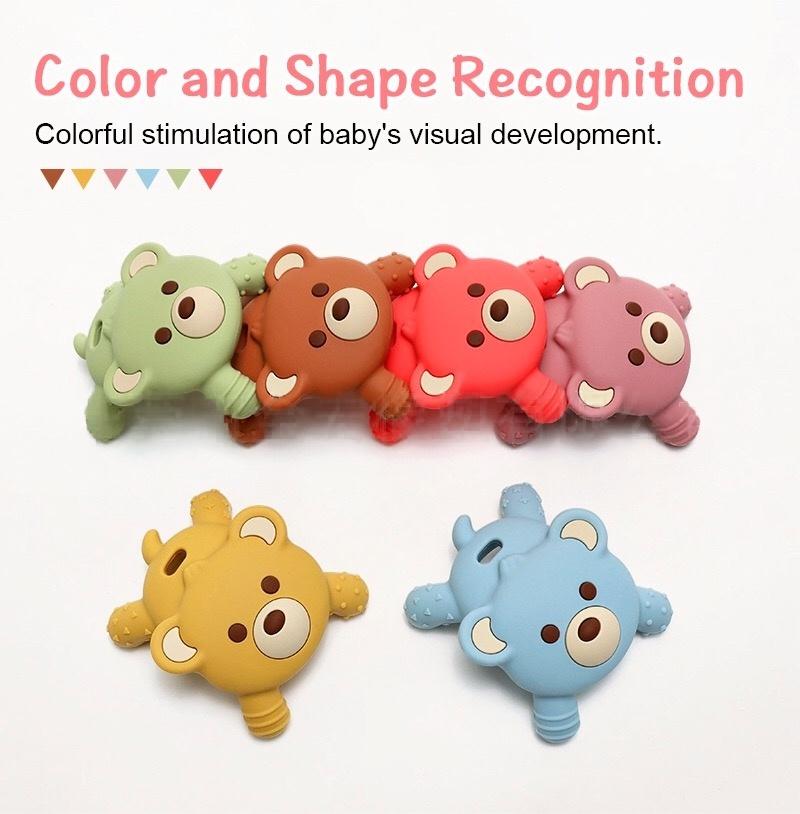 Bear Silicone Baby Teether — additional product view