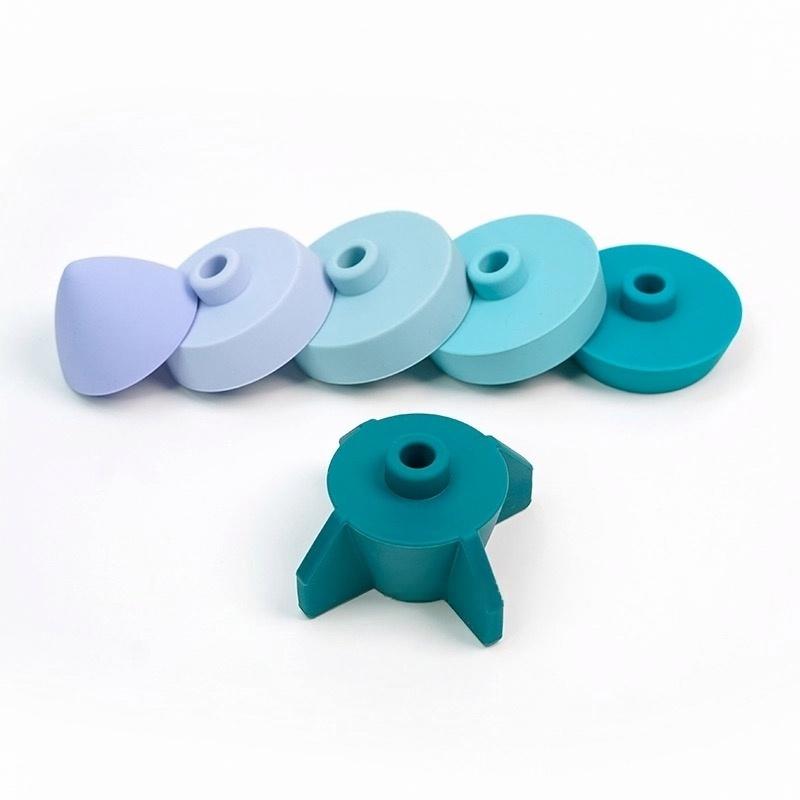 Silicone Rocket Stacking Toy — additional product view