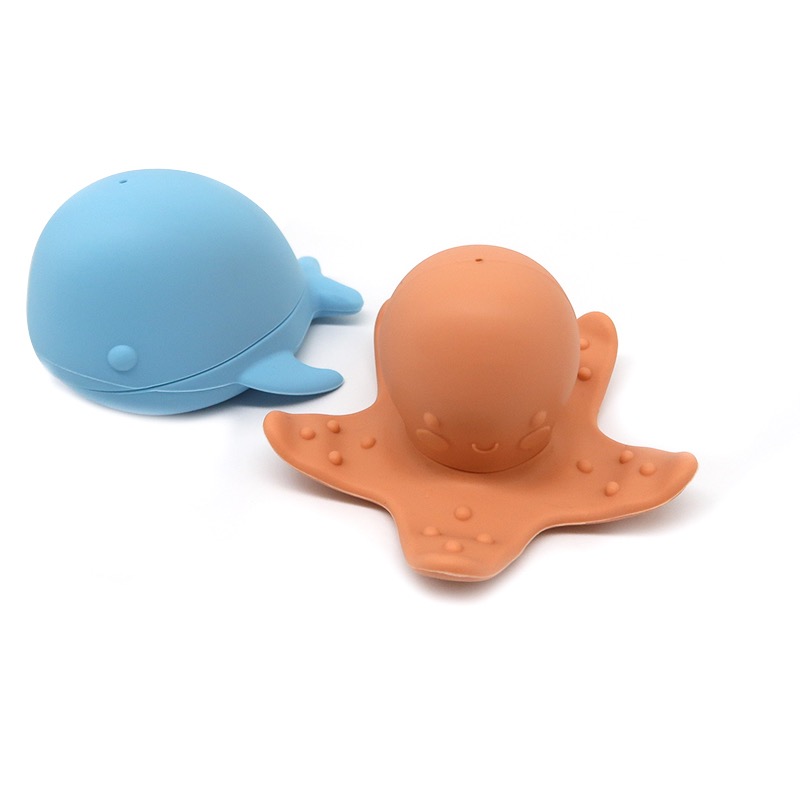 Silicone Whale & Octopus Bath Toys — additional product view