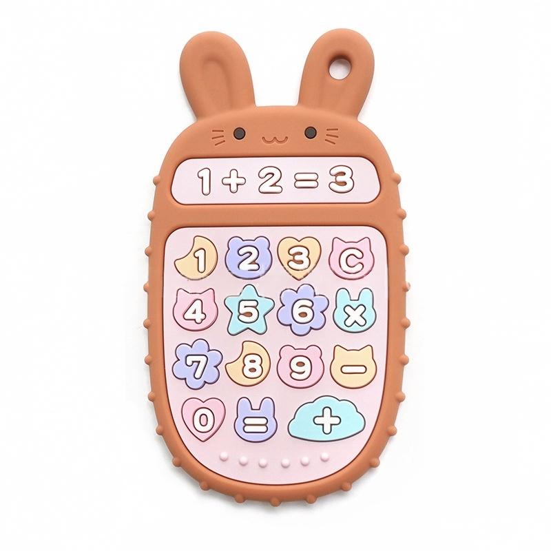 Bunny Phone Silicone Baby Teether