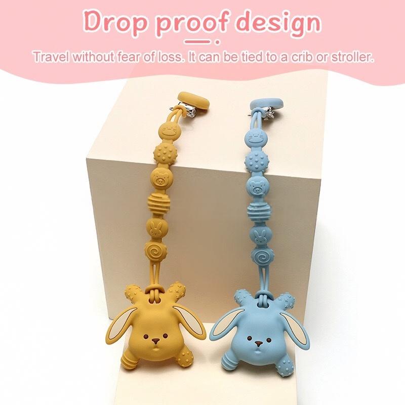 Bunny Silicone Baby Teether — additional product view