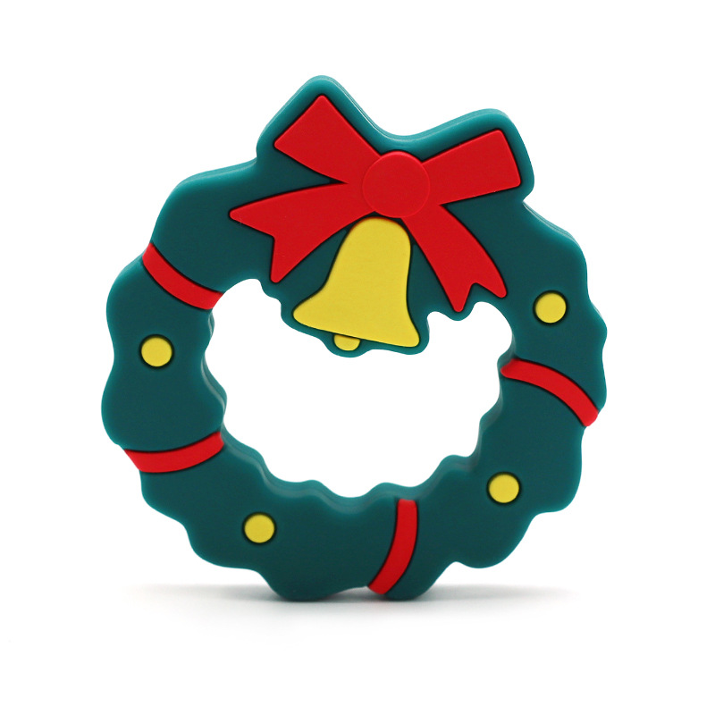 Christmas Silicone Baby Teether — main product photo
