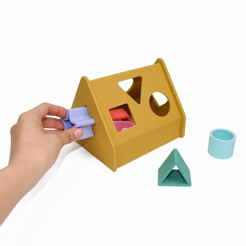 Silicone House Shape Sorter — additional product view