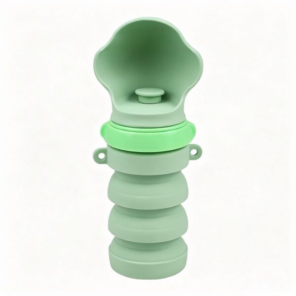 Collapsible Silicone Pet Water Bottle