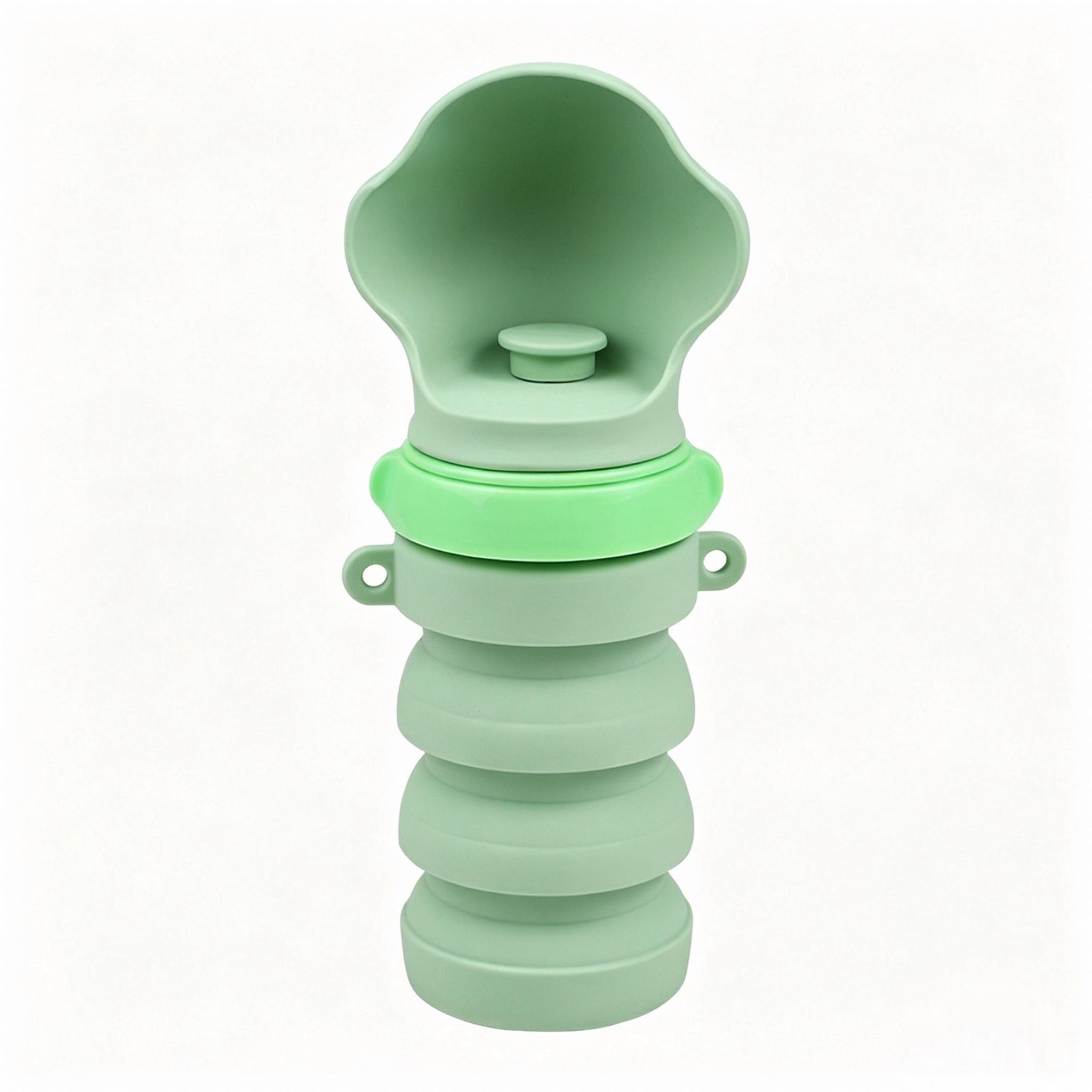 Collapsible Silicone Pet Water Bottle
