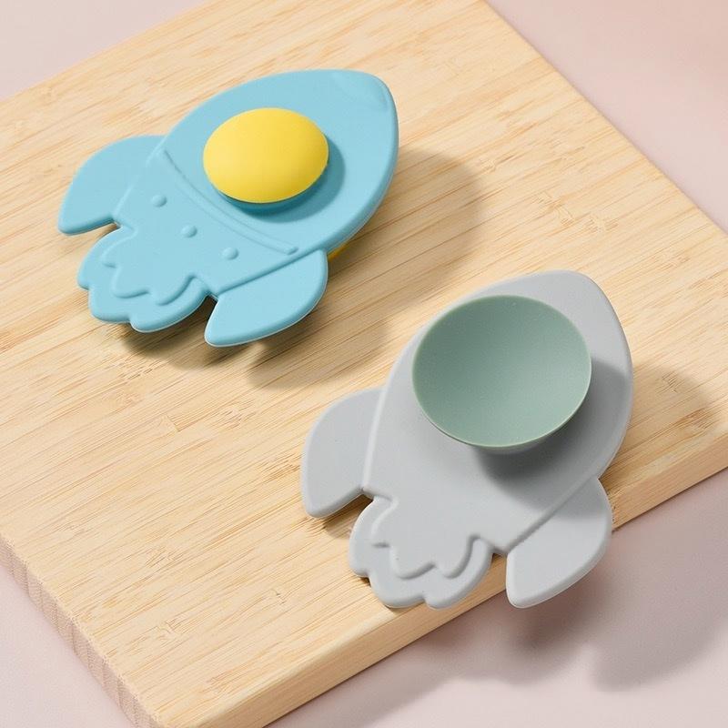 Silicone Rocket Suction Spinner — application reference