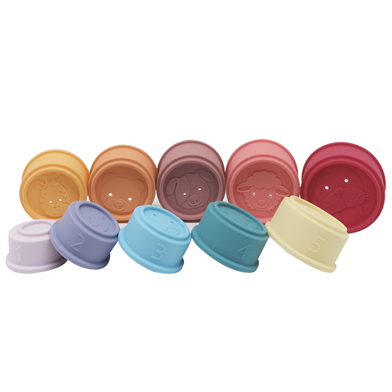 Silicone Stacking Cups — additional product view