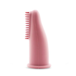 Silicone infant training toothbrush, food‑grade soft silicone baby toothbrush for wholesale bulk order