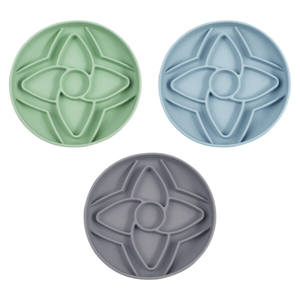 Silicone Dog Slow Feeder Plate