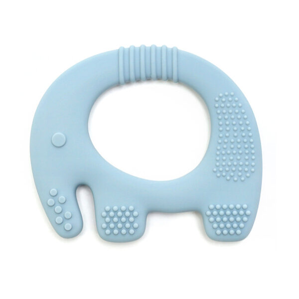 Silicone Elephant Ring Baby Teether