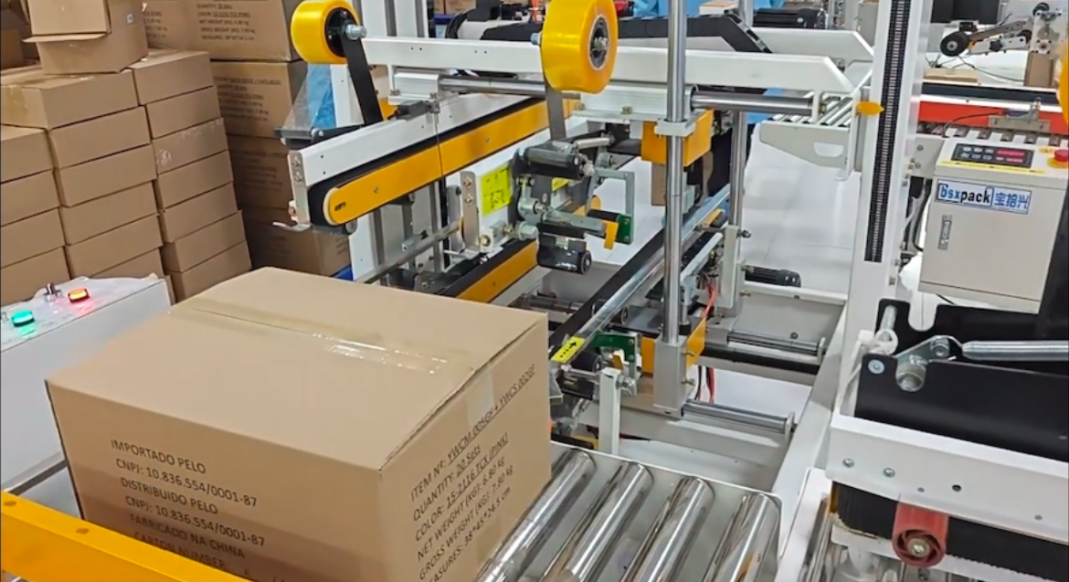 Factory export carton packing line