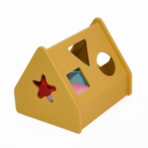 Silicone Shape Sorting Plug Toy, food grade silicone, Yellow Product Overview, wholesale bulk supply, OEM ODM (2) | Jarhouselife