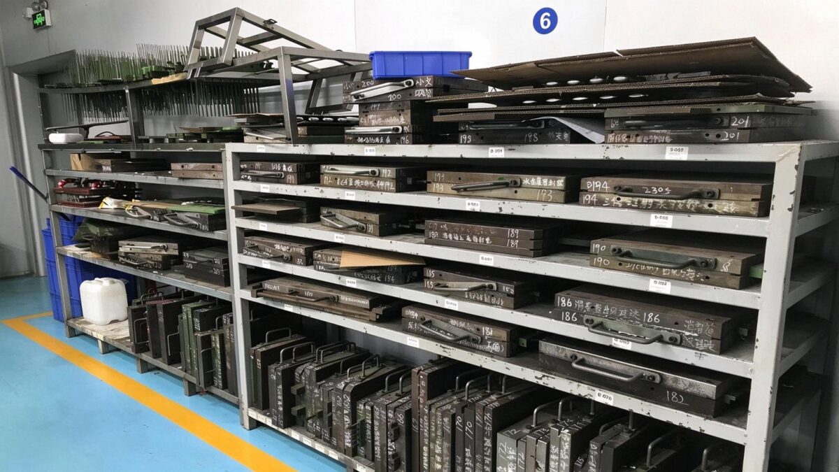 Silicone mold storage rack, mold rework and trial delays for OEM silicone orders