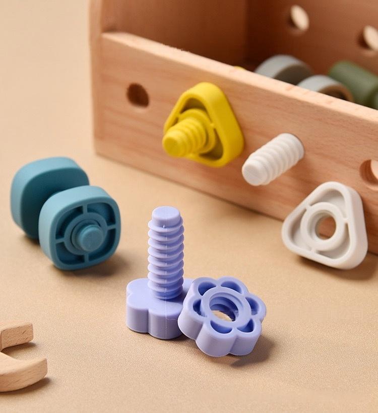 Silicone Screw & Nut Building Toy — additional product view