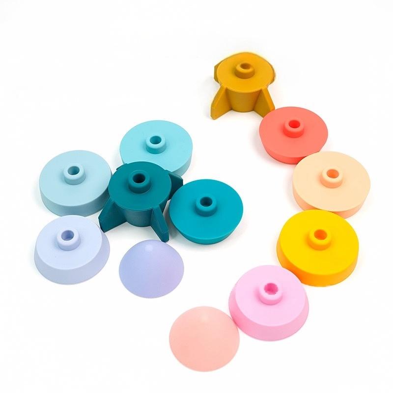 Silicone Rocket Stacking Toy — additional product view