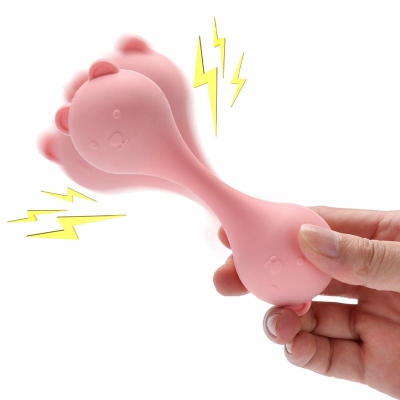 Bear Silicone Baby Rattle — additional product view