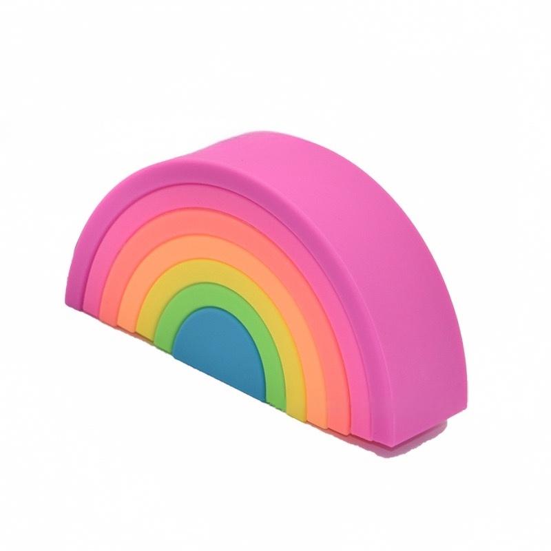 Silicone Rainbow Stacking Toy — additional product view