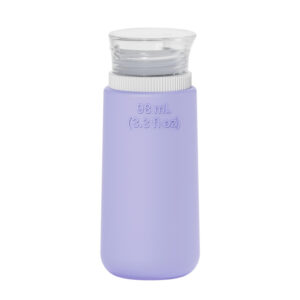 food grade silicone travel refill bottle 98ml, portable leak‑proof cosmetic squeeze bottle bulk wholesale