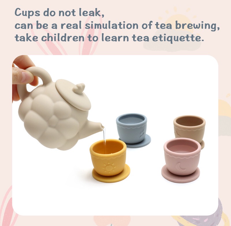 Silicone Toy Tea Set — additional product view